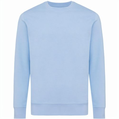 Iqoniq Etosha Lightweight Sweater aus recycelter Baumwolle (Art.-Nr. CA820434) - Unisex Modern-Fit Rundhalspullover aus...