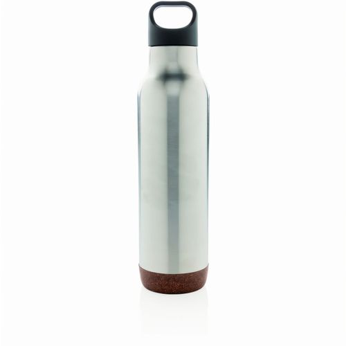 Auslaufsichere Vakuum-Flasche mit Kork (Art.-Nr. CA822782) - Diese auslaufsichere, vakuumisolierte...