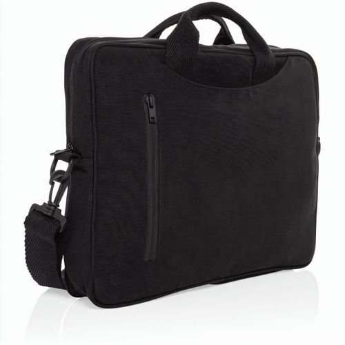 Laluka AWARE 15.4" Laptop-Tasche aus recycelter Baumwolle (Art.-Nr. CA838783) - Die Laluka AWARE Laptop-Tasche aus...