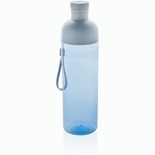 Impact auslaufsichere Wasserflasche aus RCS recyc. PET 600ml (blau) (Art.-Nr. CA856119)