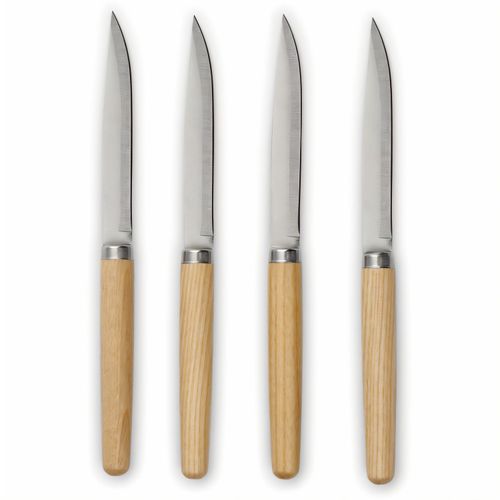 VINGA Retro Fleischmesser (Art.-Nr. CA861580) - 4-teiliges Messerset im typisch skandina...