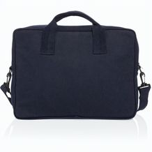 Laluka AWARE 15.4" Laptop-Tasche aus recycelter Baumwolle (navy blau) (Art.-Nr. CA873816)