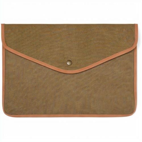 VINGA Bosler 16" Laptop-Tasche aus GRS recyceltem Canvas (Art.-Nr. CA880000) - Bewahren Sie Ihren Laptop mit einer...