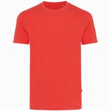 Iqoniq Bryce T-Shirt aus recycelter Baumwolle (luscious red) (Art.-Nr. CA887463)