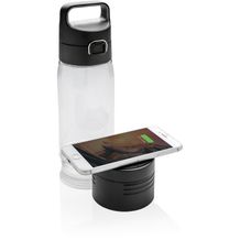Hydrate Flasche mit Wireless-Charging (transparent) (Art.-Nr. CA904488)