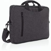 Laluka AWARE 15.4" Laptop-Tasche aus recycelter Baumwolle (anthrazit) (Art.-Nr. CA904593)