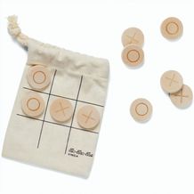 VINGA Tic-Tac-Toe Mini-Spiel (Braun) (Art.-Nr. CA933021)