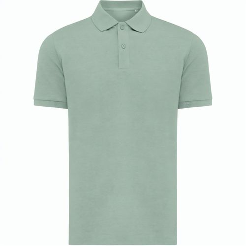 Iqoniq Yosemite Piqué-Poloshirt aus recycelter Baumwolle (Art.-Nr. CA938951) - Unisex-Poloshirt in Medium-Fit Passform...