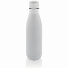 Eureka einwandige Wasserflasche aus RCS rec. Stainless-Steel (weiß) (Art.-Nr. CA947531)