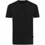 Iqoniq Bryce T-Shirt aus recycelter Baumwolle (Schwarz) (Art.-Nr. CA966578)