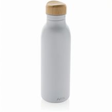 Avira Alcor 600ml Wasserflasche aus RCS rec. Stainless-Steel (weiß) (Art.-Nr. CA973382)