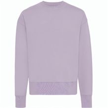 Iqoniq Kruger Relax-Rundhals-Sweater aus recycelt. Baumwolle (Lavender) (Art.-Nr. CA973747)