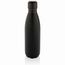 Eureka einwandige Wasserflasche aus RCS rec. Stainless-Steel (Schwarz) (Art.-Nr. CA978559)