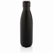 Eureka einwandige Wasserflasche aus RCS rec. Stainless-Steel (Schwarz) (Art.-Nr. CA978559)