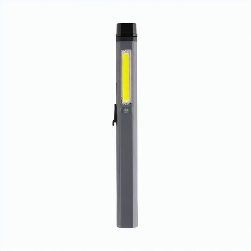 Gear X USB aufladbare Stiftleuchte aus RCS recyc. Kunststoff (Art.-Nr. CA983551) - Stiftlampe im Taschenformat mit superhel...