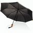 Kaycey 21 Auto-Open Mini-Regenschirm aus AWARE rPET (Schwarz) (Art.-Nr. CA990221)