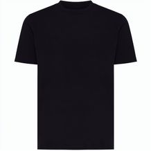 Iqoniq Sierra Lightweight T-Shirt aus recycelter Baumwolle (Schwarz) (Art.-Nr. CA998744)