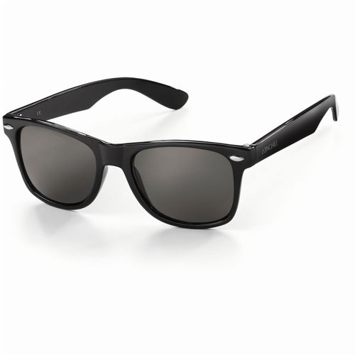 Sonnenbrille (Art.-Nr. CA048066) - Kunststoffgläser aus Acryl, schwarz...