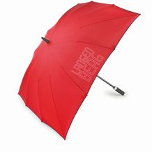 Golf Umbrella CARRÉ (rot / schwarz) (Art.-Nr. CA185517)