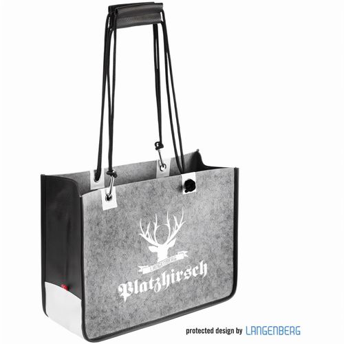 Einkaufstasche WOIDL (Art.-Nr. CA373486) - Ausstattung: Schicke Shopping Tasche im...