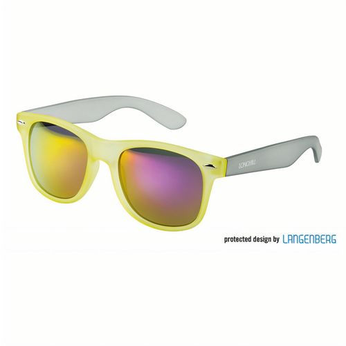 Sonnenbrille (Art.-Nr. CA615301) - Kunststoffgläser aus Acryl, schwarz...