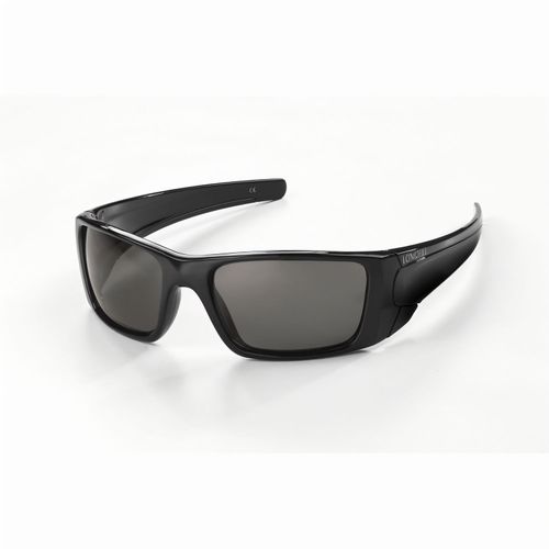 Sonnenbrille (Art.-Nr. CA645450) - Kunststoffgläser aus Acryl, schwarz...