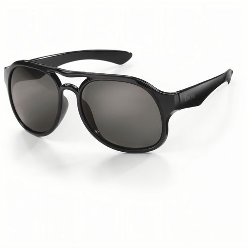 Sonnenbrille (Art.-Nr. CA736960) - Kunststoffgläser aus Acryl, schwarz...