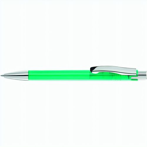 CANDY transparent SI Druckkugelschreiber (Art.-Nr. CA008681) - Druckkugelschreiber mit transparent...