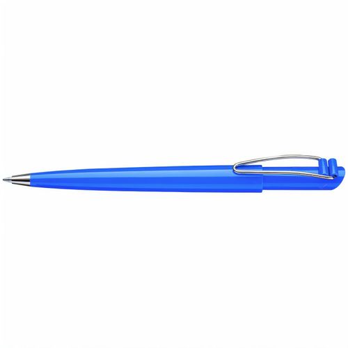 TORSION Druckkugelschreiber (Art.-Nr. CA014537) - Druckkugelschreiber mit gedeckt glänzen...