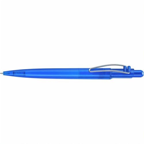 VISTA frozen Druckkugelschreiber (Art.-Nr. CA015073) - Druckkugelschreiber mit transparent...