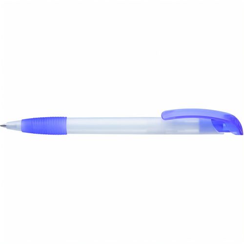 VARIO grip frozen Druckkugelschreiber (Art.-Nr. CA020773) - Druckkugelschreiber mit transparent...