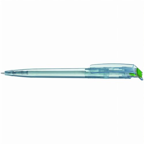 RECYCLED PET PEN transparent SG Druckkugelschreiber (Art.-Nr. CA024528) - Druckkugelschreiber aus recyceltem...