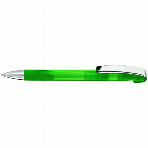 LOOK grip transparent M SI Druckkugelschreiber (Art.-Nr. CA026488) - Druckkugelschreiber mit transparent...
