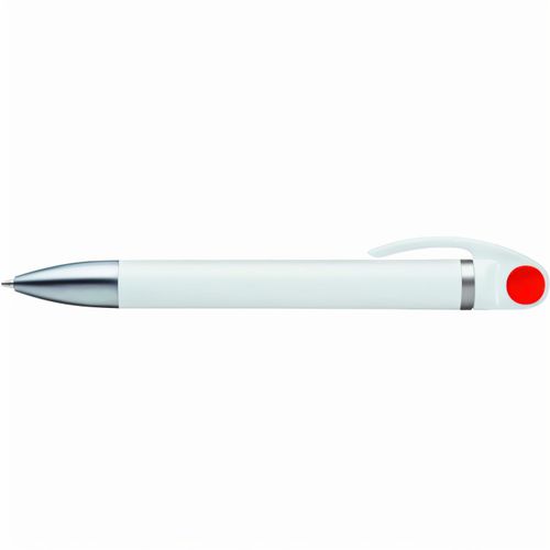 DOT D Drehkugelschreiber (Art.-Nr. CA026906) - Drehkugelschreiber mit gedeckt glänzend...