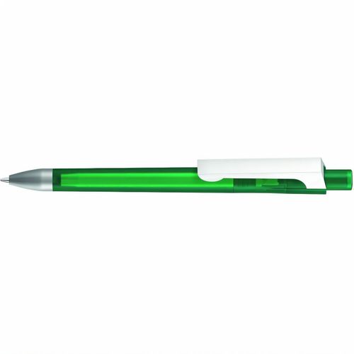 CHECK frozen KG SI Druckkugelschreiber (Art.-Nr. CA029456) - Druckkugelschreiber mit transparent...