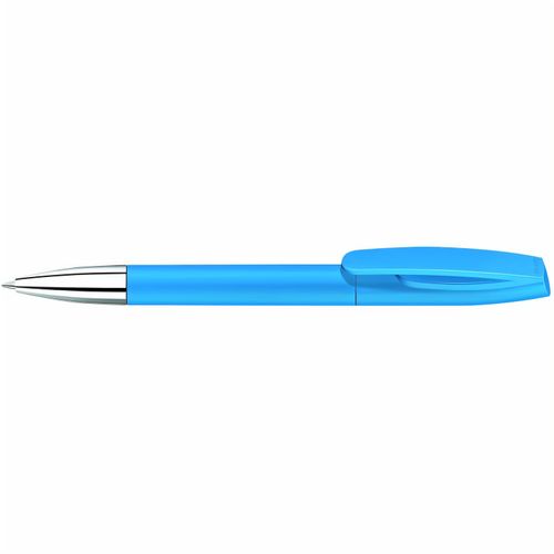 CORAL SI Drehkugelschreiber (Art.-Nr. CA033777) - Drehkugelschreiber mit matt gedecktem...