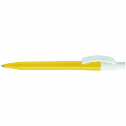 PIXEL KG F Druckkugelschreiber (Art.-Nr. CA034905) - Druckkugelschreiber mit farbig mattem...