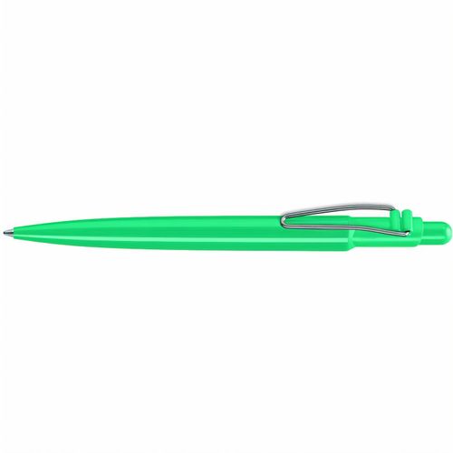 VISTA Druckkugelschreiber (Art.-Nr. CA034918) - Druckkugelschreiber mit gedeckt glänzen...