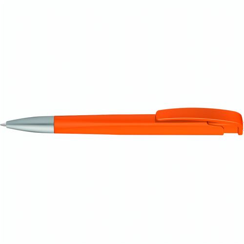 LINEO SI Druckkugelschreiber (Art.-Nr. CA043711) - Druckkugelschreiber mit geometrisch...