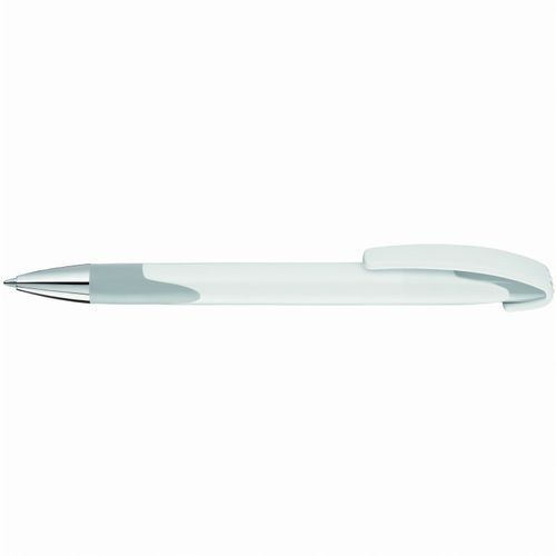 LOOK grip SI Druckkugelschreiber (Art.-Nr. CA044476) - Druckkugelschreiber mit gedeckt glänzen...