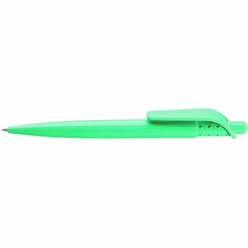 VIANI Druckkugelschreiber (Art.-Nr. CA057165) - Druckkugelschreiber mit gedeckt glänzen...