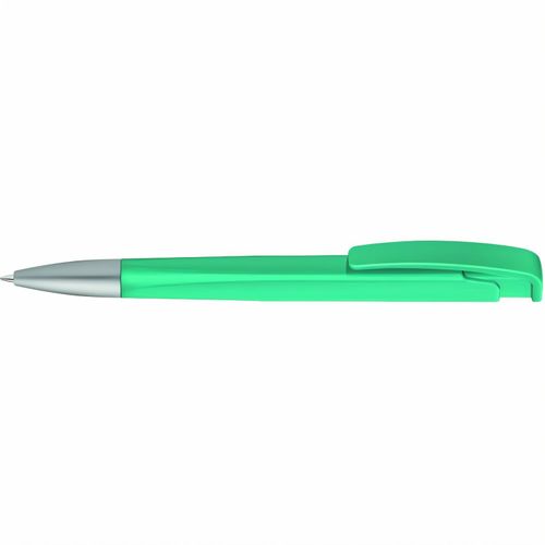 LINEO SI Druckkugelschreiber (Art.-Nr. CA059080) - Druckkugelschreiber mit geometrisch...