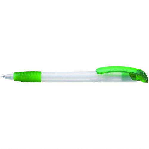 VARIO grip frozen Druckkugelschreiber (Art.-Nr. CA059744) - Druckkugelschreiber mit transparent...