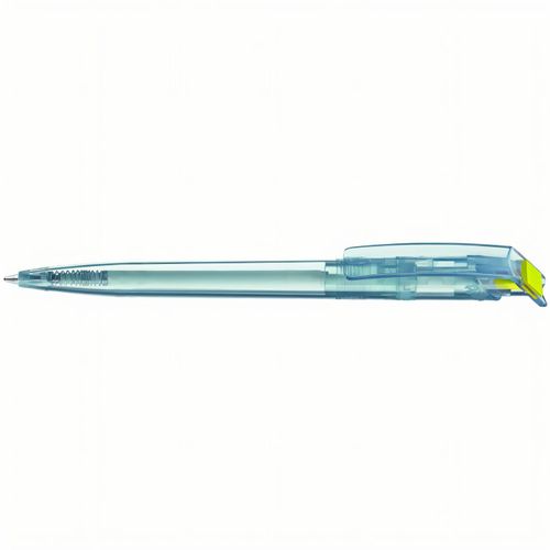 RECYCLED PET PEN transparent SG Druckkugelschreiber (Art.-Nr. CA066550) - Druckkugelschreiber aus recyceltem...