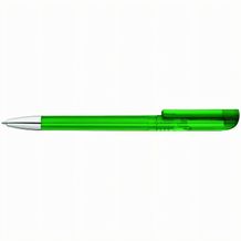 UP transparent SI Drehkugelschreiber (dunkelgrün) (Art.-Nr. CA069334)