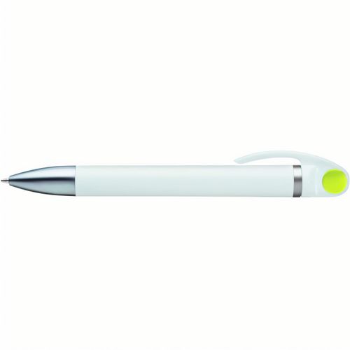 DOT D Drehkugelschreiber (Art.-Nr. CA072366) - Drehkugelschreiber mit gedeckt glänzend...