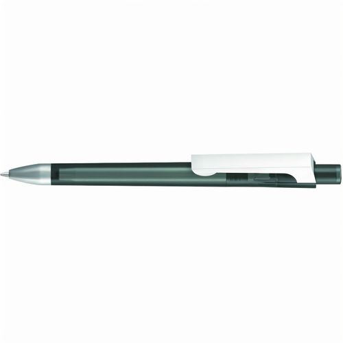 CHECK frozen KG SI Druckkugelschreiber (Art.-Nr. CA078702) - Druckkugelschreiber mit transparent...