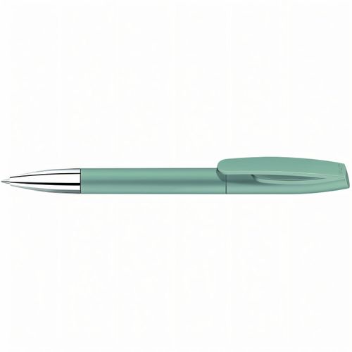 CORAL SI Drehkugelschreiber (Art.-Nr. CA084865) - Drehkugelschreiber mit matt gedecktem...