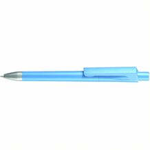 CHECK SI Druckkugelschreiber (hellblau) (Art.-Nr. CA085185)