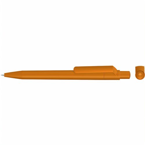 ON TOP F Druckkugelschreiber (Art.-Nr. CA088807) - Druckkugelschreiber mit gedeckt mattem...
